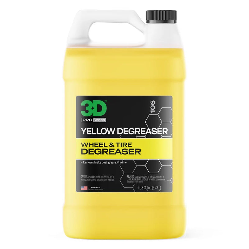3D Products - Yellow Degreaser - Nettoyant à jantes et pneus