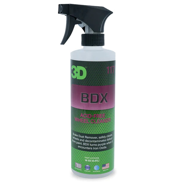 3D Products - BDX Brake Dust Remover (ferrous particle decontaminant)