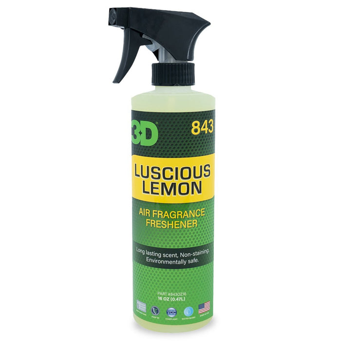 3D Products - Luscious Lemon AIR FRESHENER - Désodorisant d'intérieur 16OZ