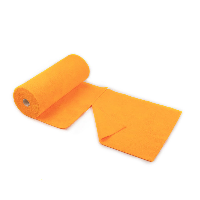 Maxshine - 260GSM Microfiber Tear-Away Towel Roll – 30 Sheets/Roll - orange