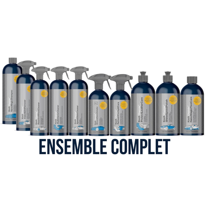 Koch Chemie Blue bottles - Complete bundle set