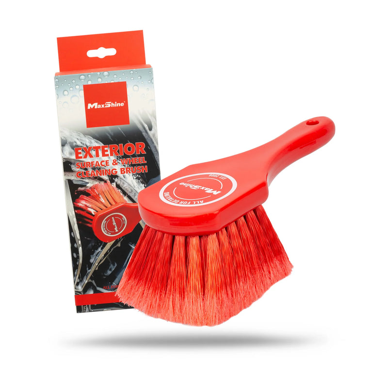 Maxshine Car Wheel Brush | Exterior Surface and Wheel Cleaning Brush - Brosse douce