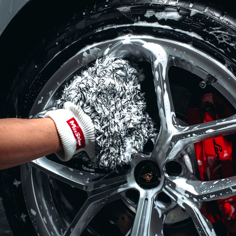MaxShine MICROFIBER WASH MITT - mitaine de lavage