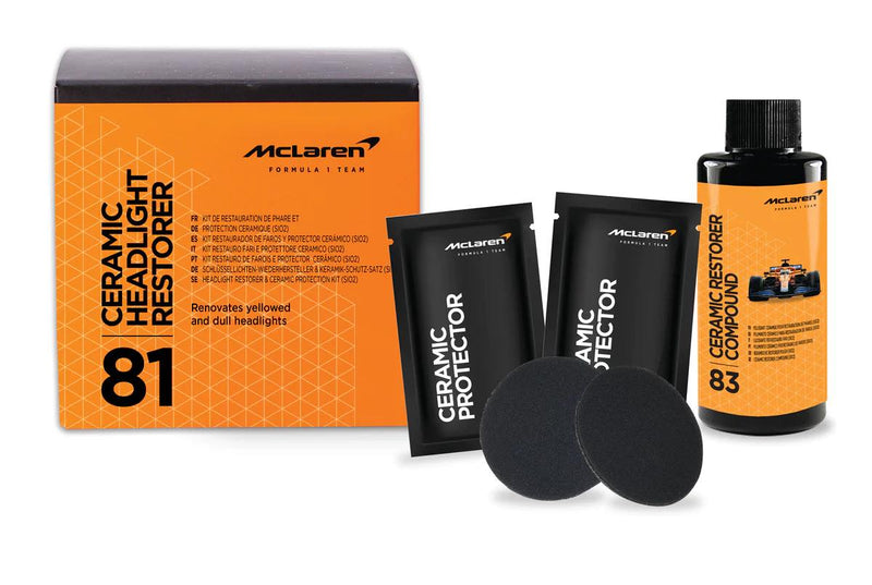 McLaren Car Care Ceramic Headlight Restorer Kit 200ml