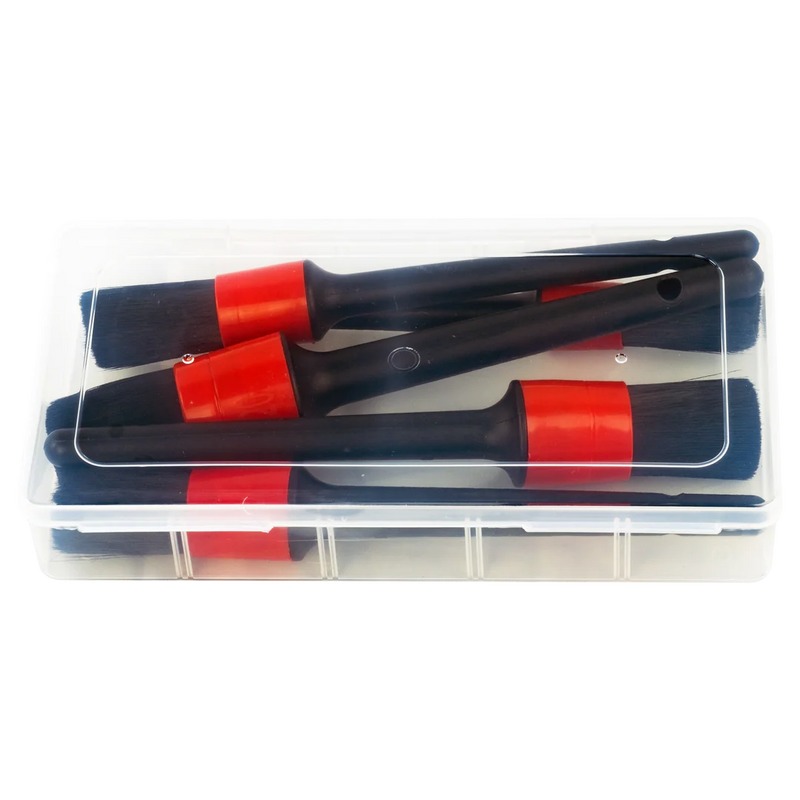 Detail POPO Essentials Medium-Soft Detailing Brush Set (High Density, Split-End Fibers)