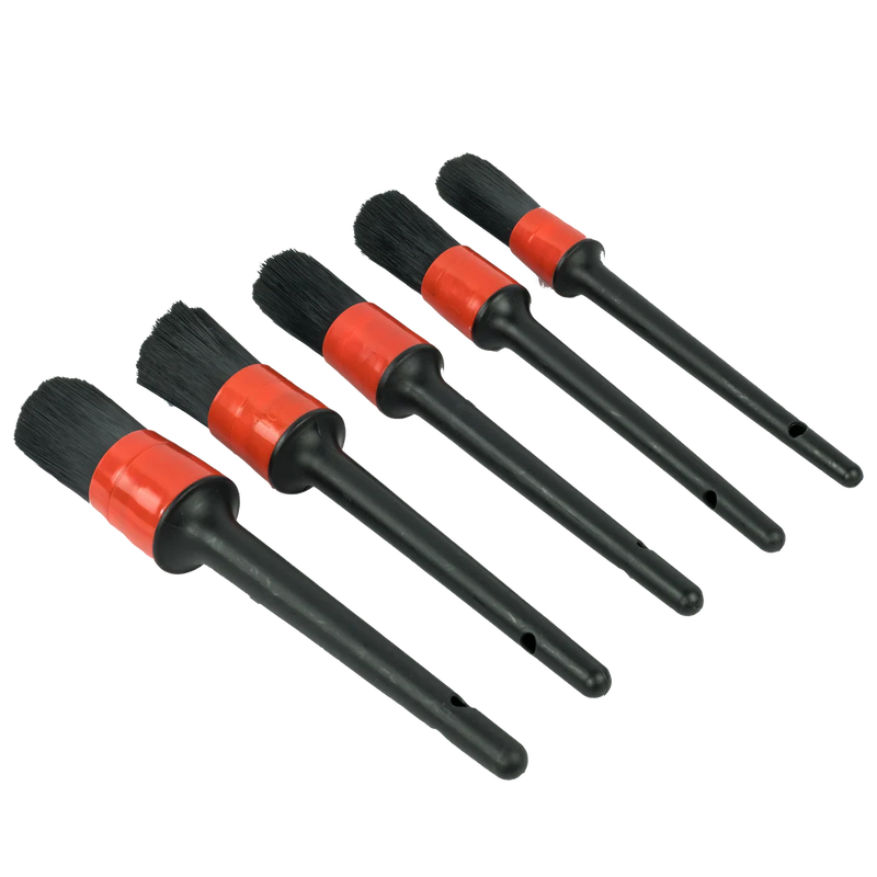 Detail POPO Essentials Medium-Soft Detailing Brush Set (High Density, Split-End Fibers)